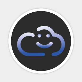 Cloud with a smile Magnet